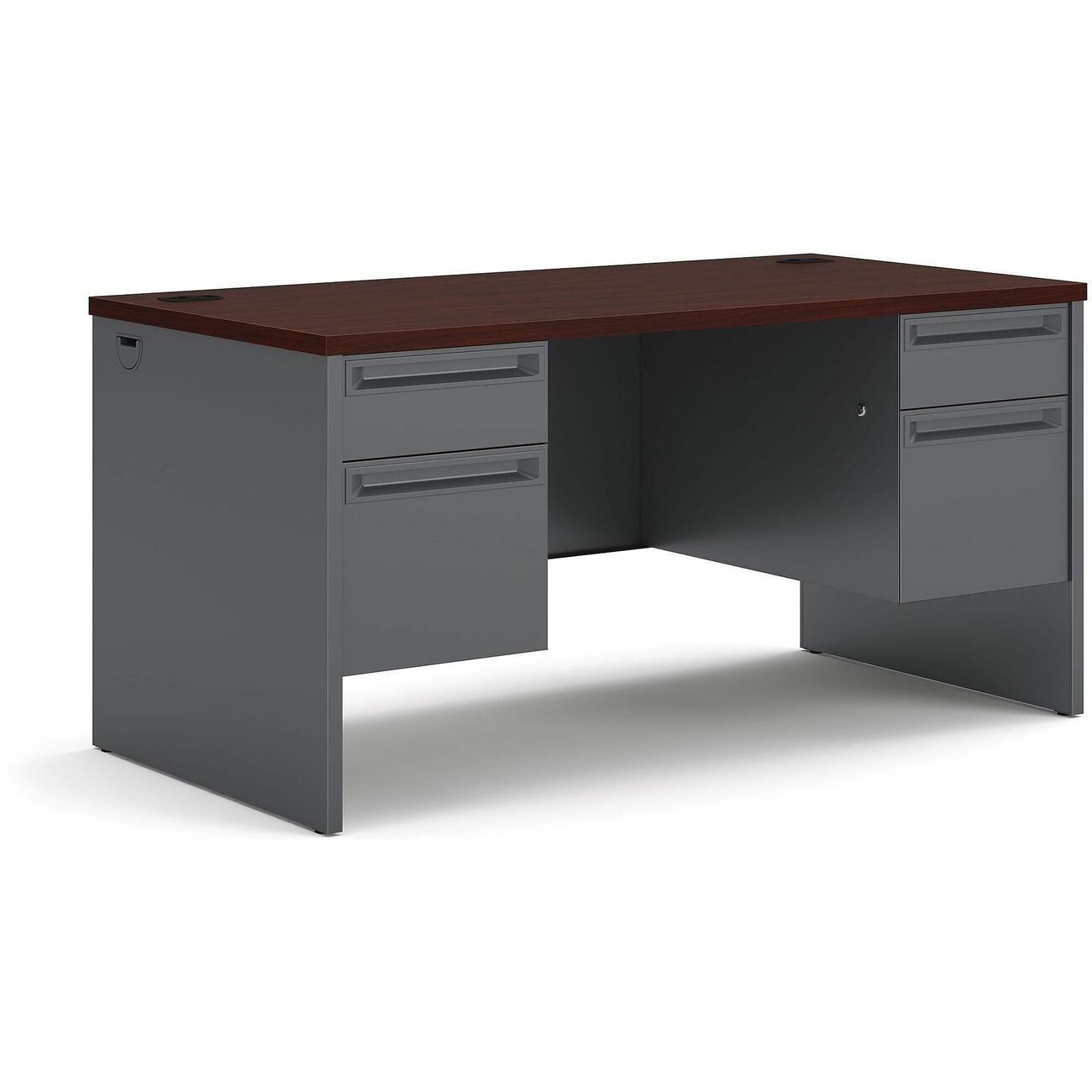 HON Desk Dbl Ped 60' My/Ccl