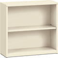 HON Bookcase 2Shlf Mtl 29inH Py