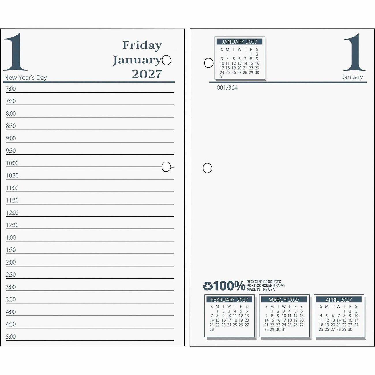 Refill Ecnmy Dsk Calendar