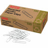 ACCO Clips Recycled Jumbo 100Ct