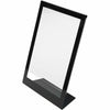 deflecto Sign 8.5X11 Black Border