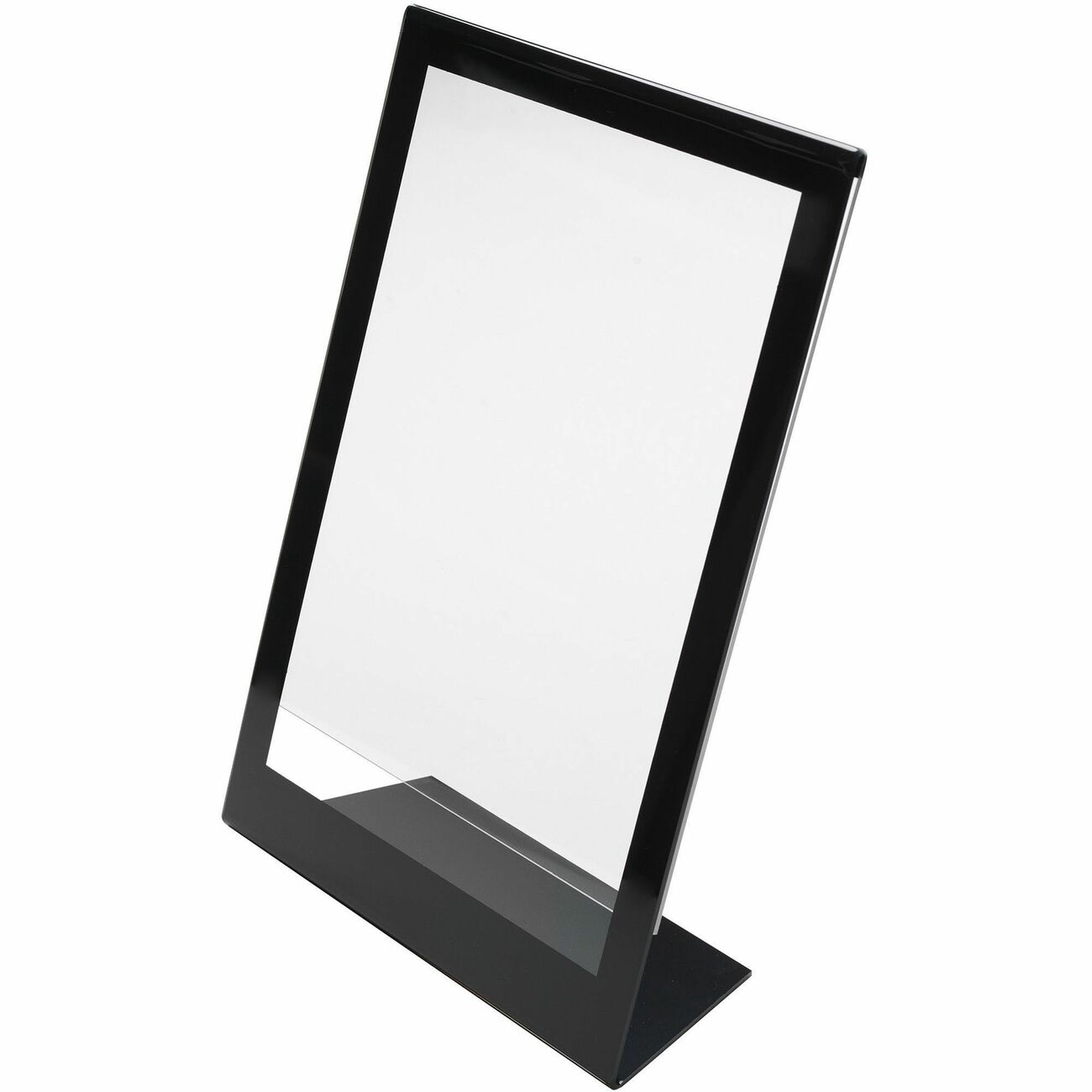 deflecto Sign 8.5X11 Black Border