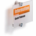 Durable Sign Acrl Wall 5.7X4.12 Tr