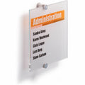 Durable Sign Acrl Wall 8.25X8.25 Tr