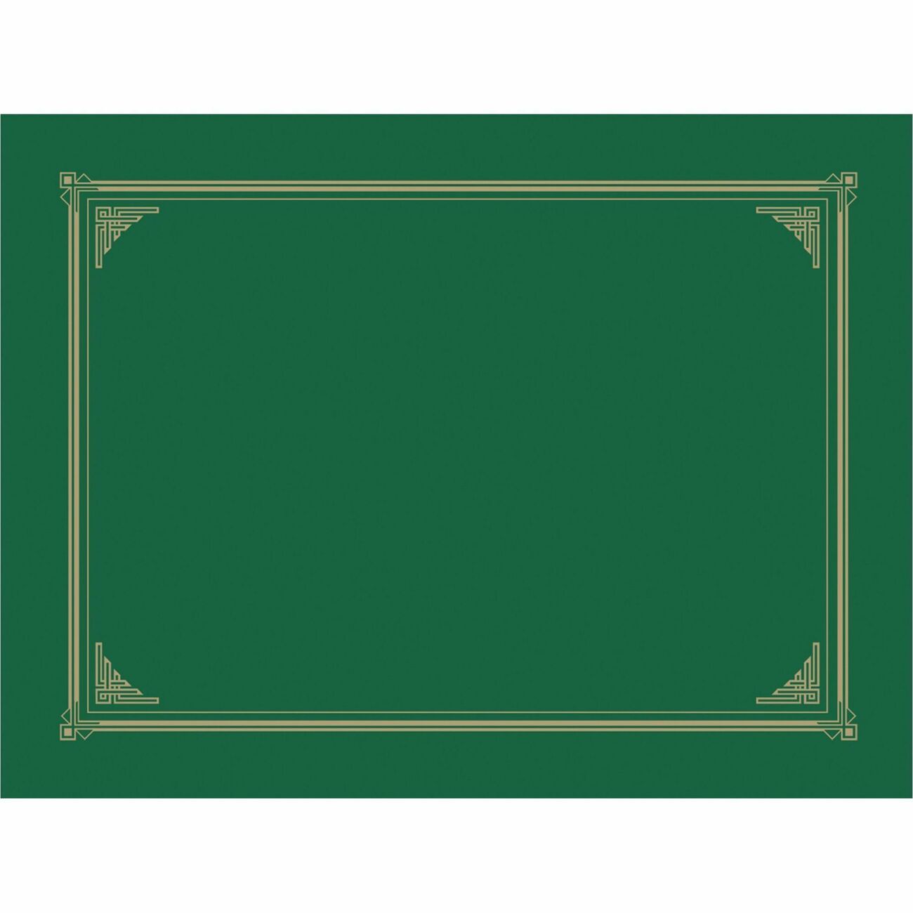 Holder Cert Goldfoil 6Pk Gn
