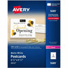 Avery Cards Post Laser 5.5X4.25