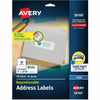 Avery Label Removable Inkjt Addrs