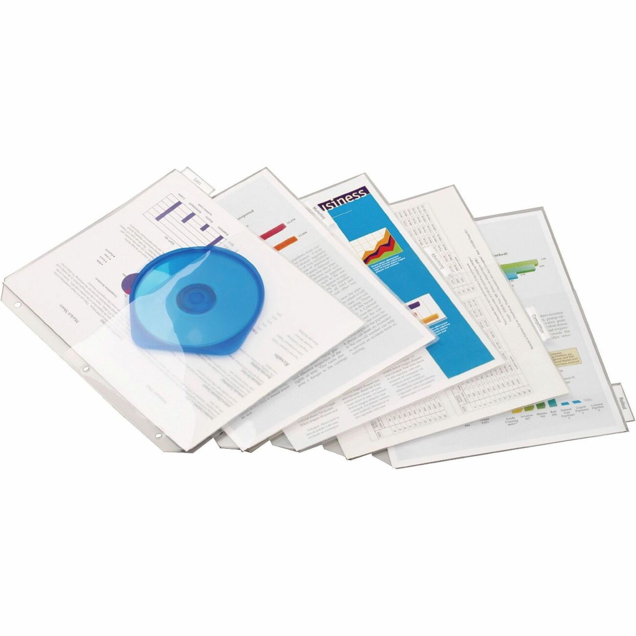 Binder Poly Pcktsw/Tabs Cl