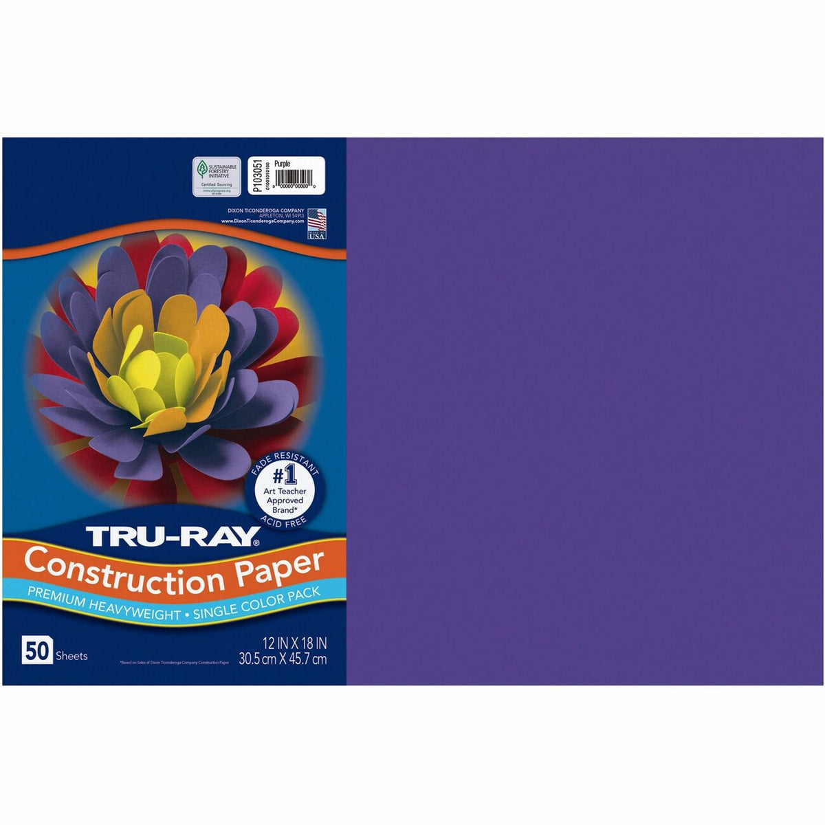 Tru-Ray Heavyweight Construction Paper