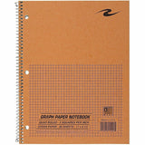 Roaring Spring 5x5 Graph Ruled Spiral Lab Notebook