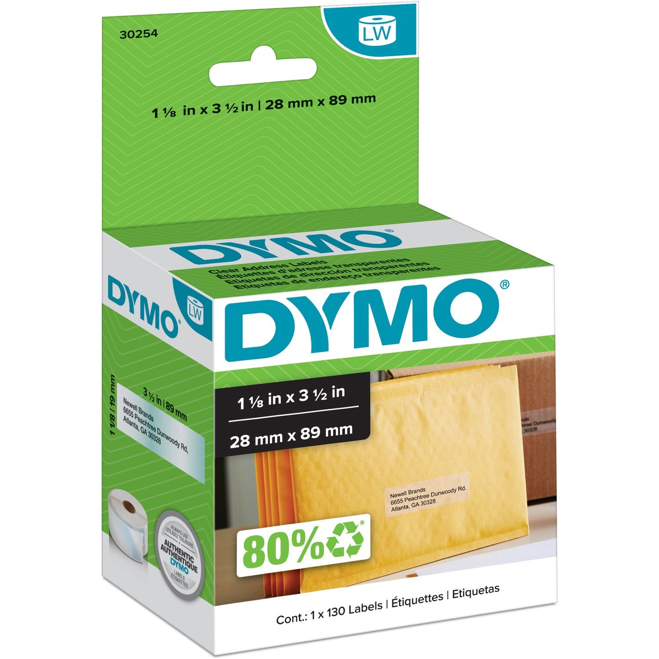 DYMO Label Add Cl 130Rl 1Rl