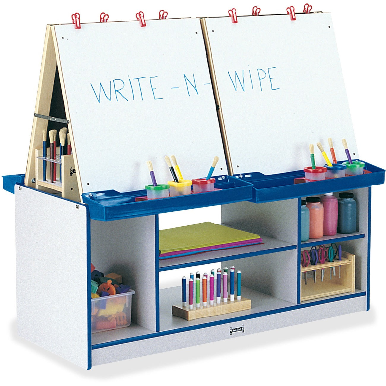 Center Art 4-Station Blue