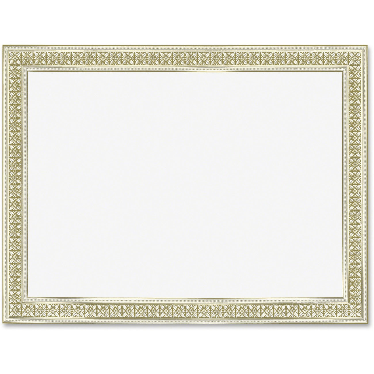 Paper Certificate 12Pk Gd