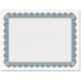 Geographics Printed Border Blank Certificates