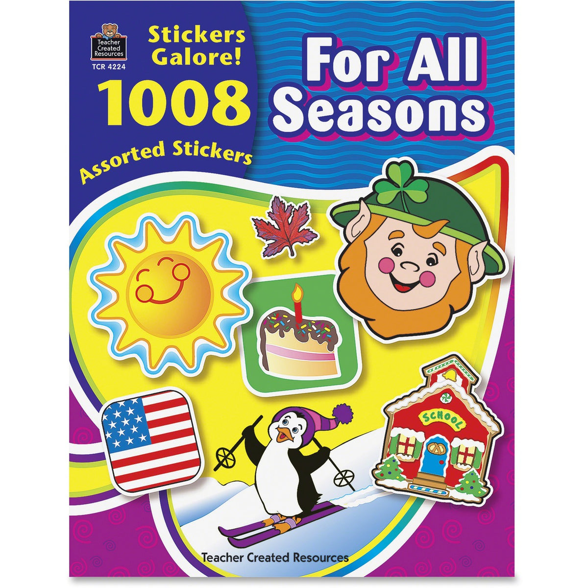 Teacher Created Resources Seasons Stickers Galore Book