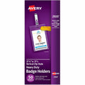 Avery Vertical Clip-Style Badge Holder
