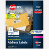 Avery Label Wthrprf Address 1X2.5