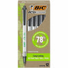 BIC Pen Clicstic Ecolu Med Bk