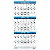 House of Doolittle Three-month Vertical Wall Calendar