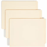 Smead Shelf-Master Straight Tab Cut Letter Recycled Fastener Folder