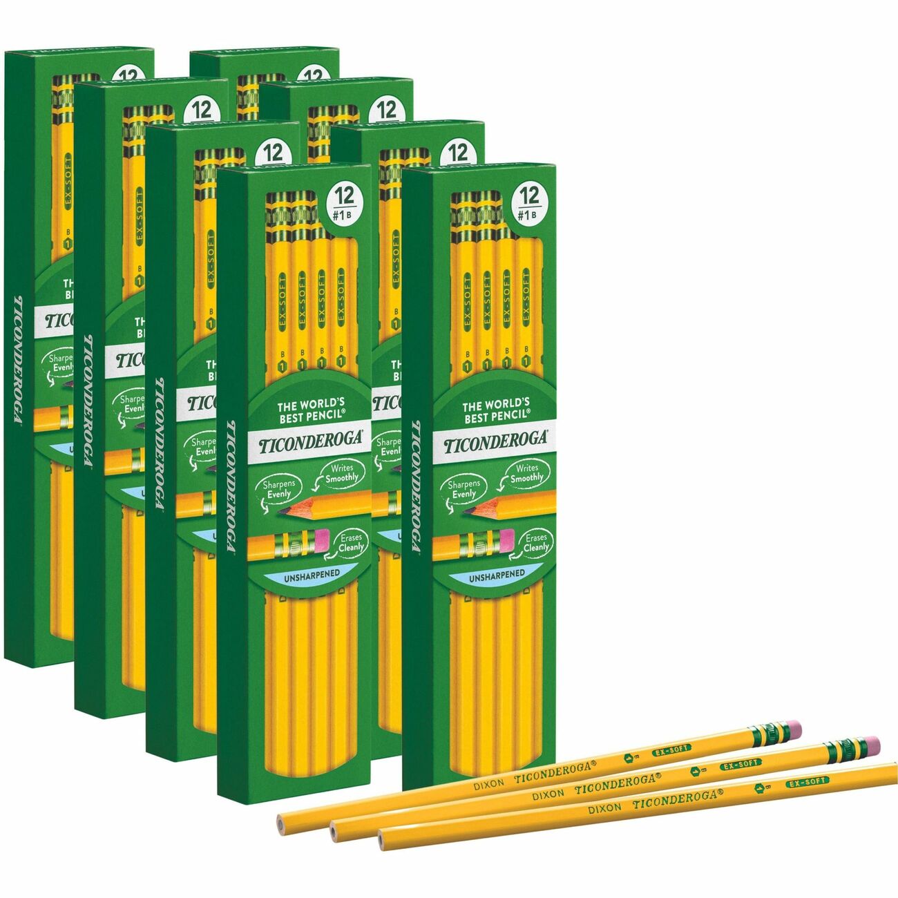 Dixon Ticonderoga Pencil Wooden #2Hb