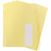 Business Source Dividers Insert 5-Tab Clear