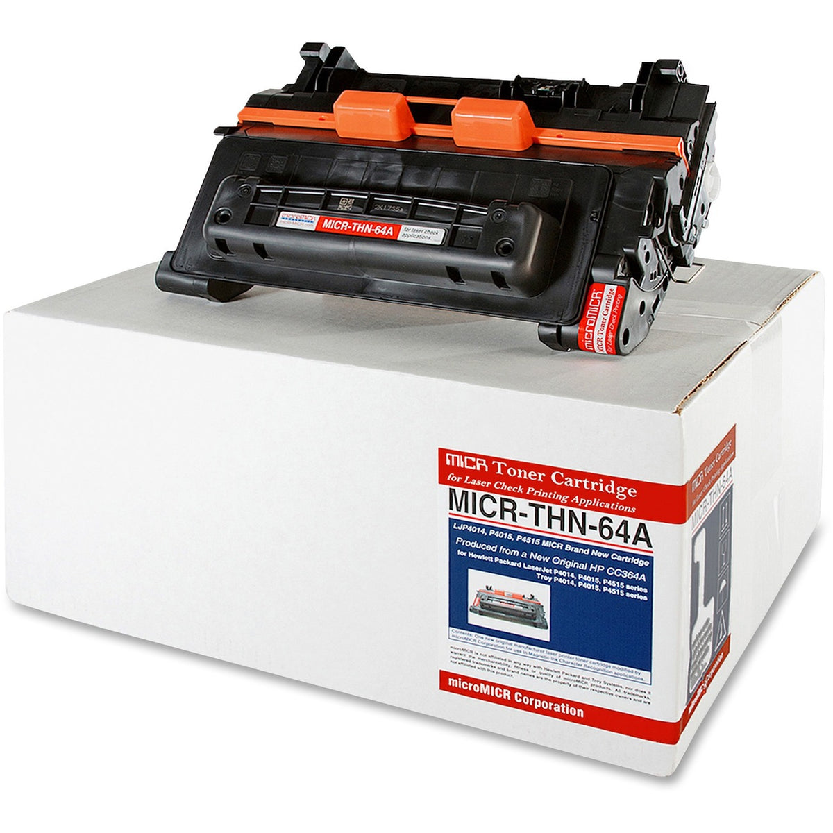 microMICR MICR Laser Toner Cartridge CC364A - Black - 1 Each