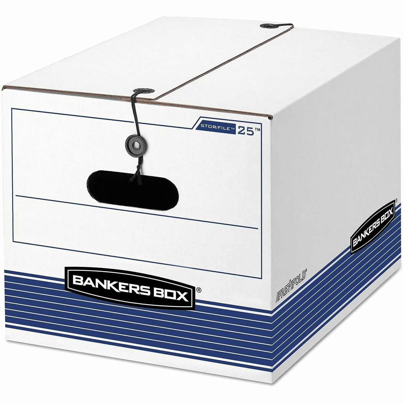 Fellowes Box Bankers Ltr/Lgl Wht