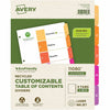 Avery Dividers 5Tabs 3 Sets