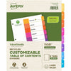 Avery Dividers 8Tabs 3 Sets