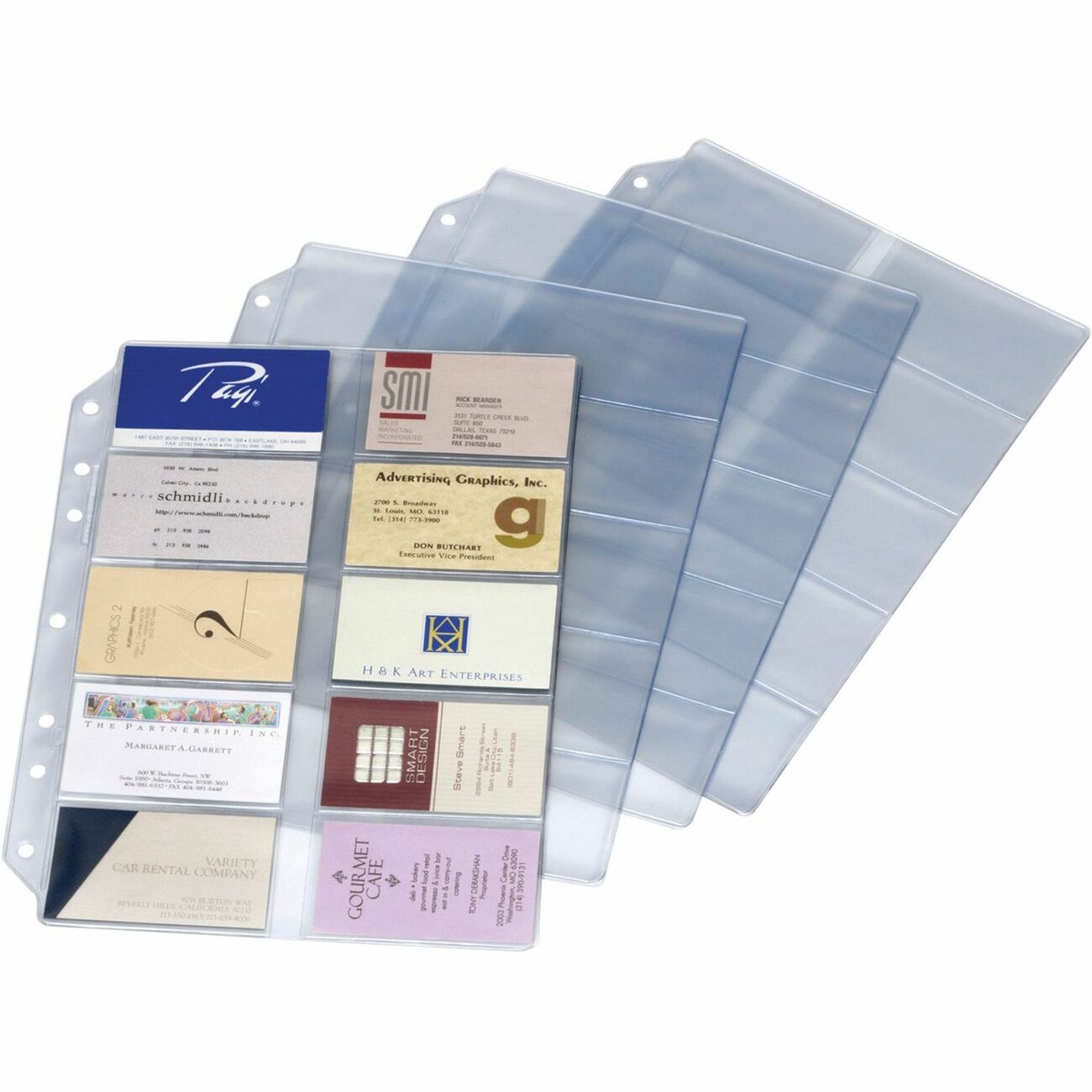 Refill Sheets Busncard 10Ct