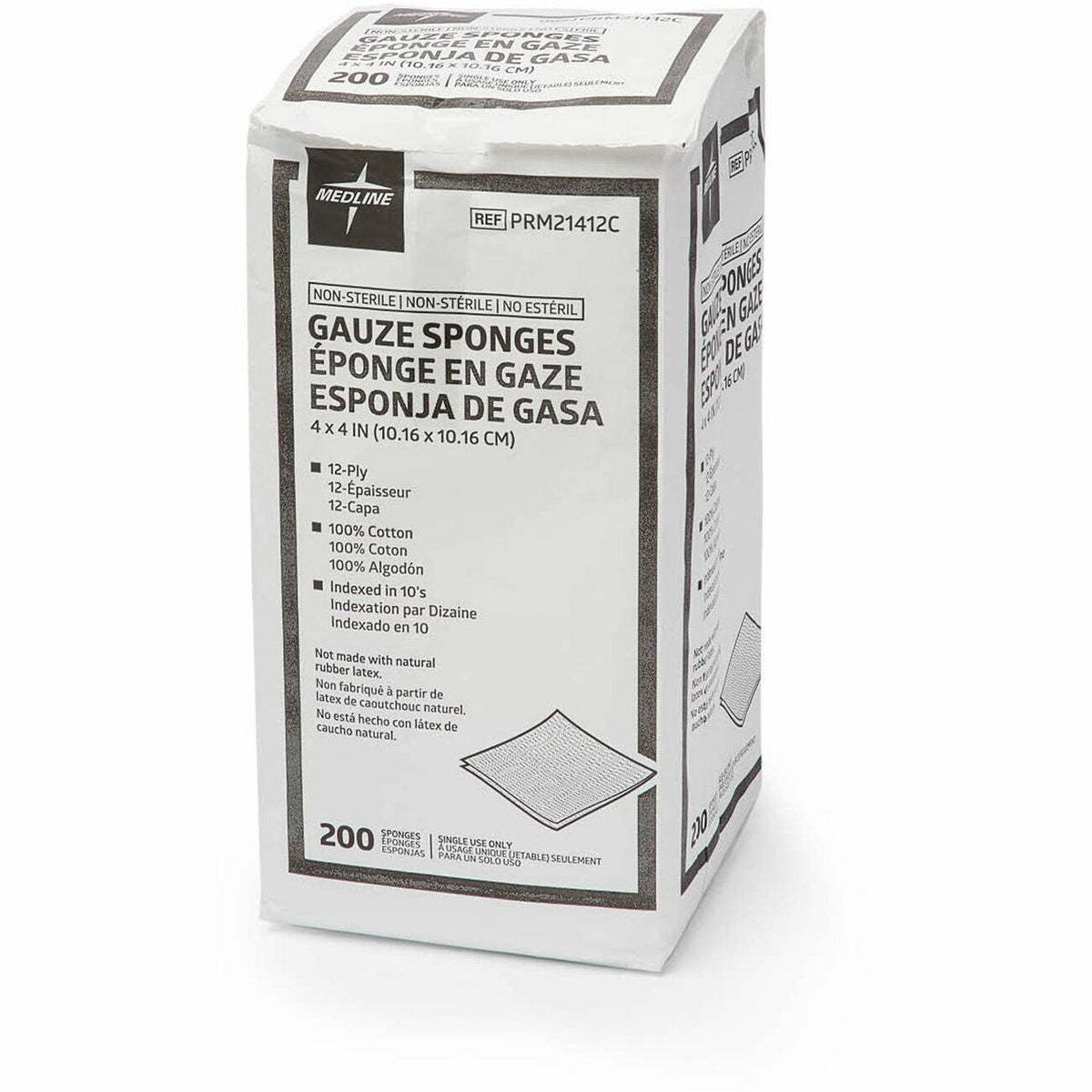 Medline Caring Non-sterile Gauze Sponges