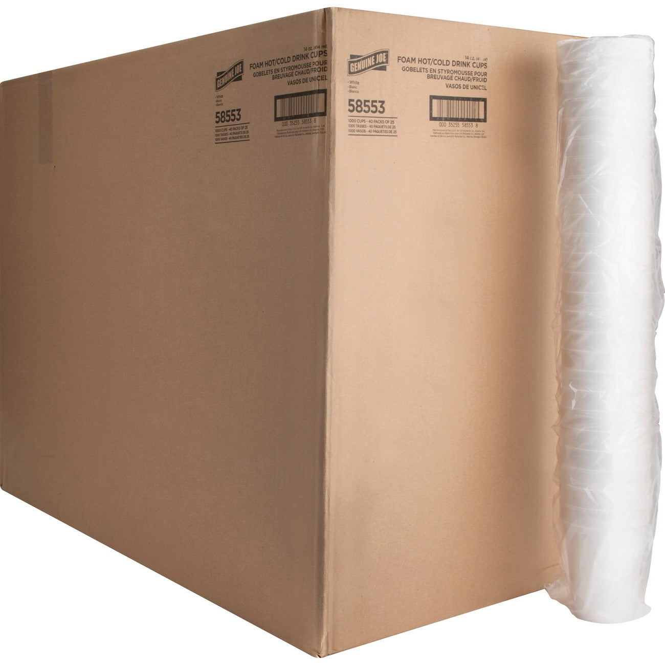 Genuine Joe Cups 14 Oz. Foam