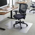 Lorell Lipped Chair Mat for Low-Pile Carpet - 48" x 60"