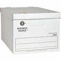 Business Source Box Storage Econ Lt/Lg 12Pk