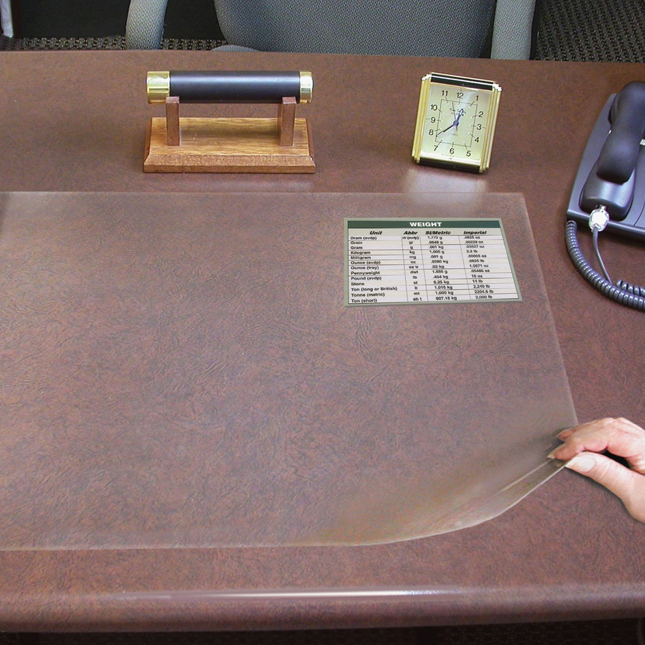 Protector Desk 24X19 Clr