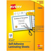 Avery Sheet Laminating 9X12 10Ct