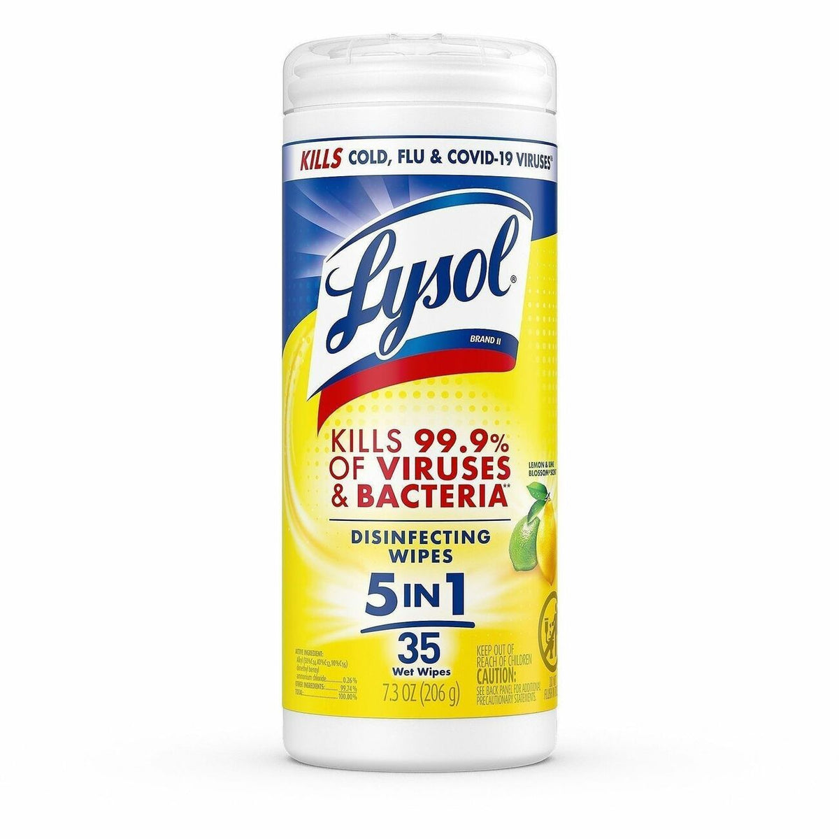 Lysol Lemon/Lime Disinfect Wipes