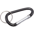 Advantus Ring Key Carabiner 10Pk Bk