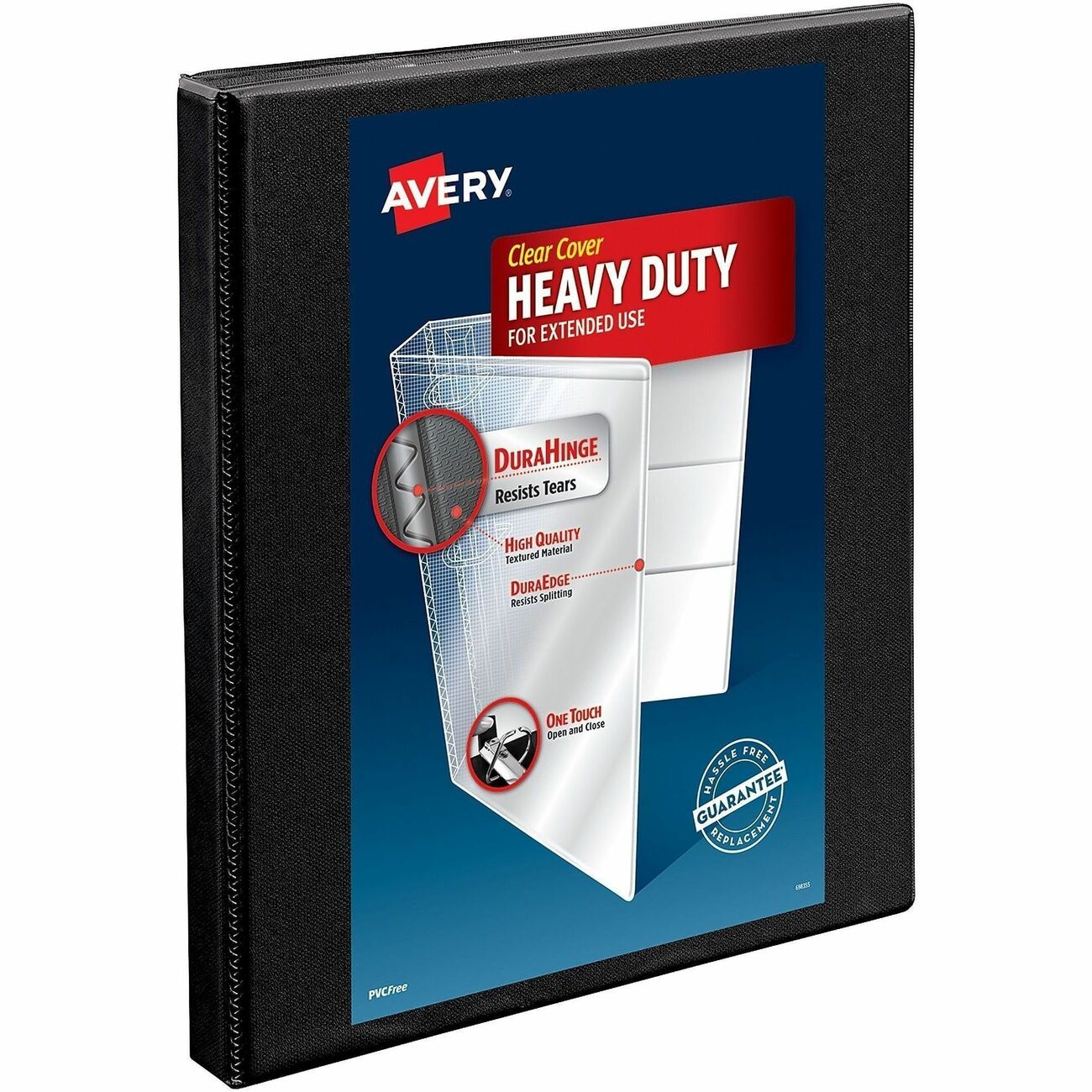 Avery Binder 1/2 Sl Rings Black