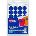 Avery&reg; 3/4" Round Removable Color Coding Labels