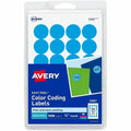 Avery Label Round 3/4Dia Ltbe