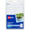 Avery Label .5X1.75 840/Pk Wht
