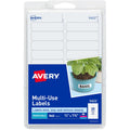 Avery Label .5X1.75 840/Pk Wht