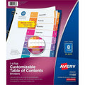 Avery Dividers Index Ready 1-8