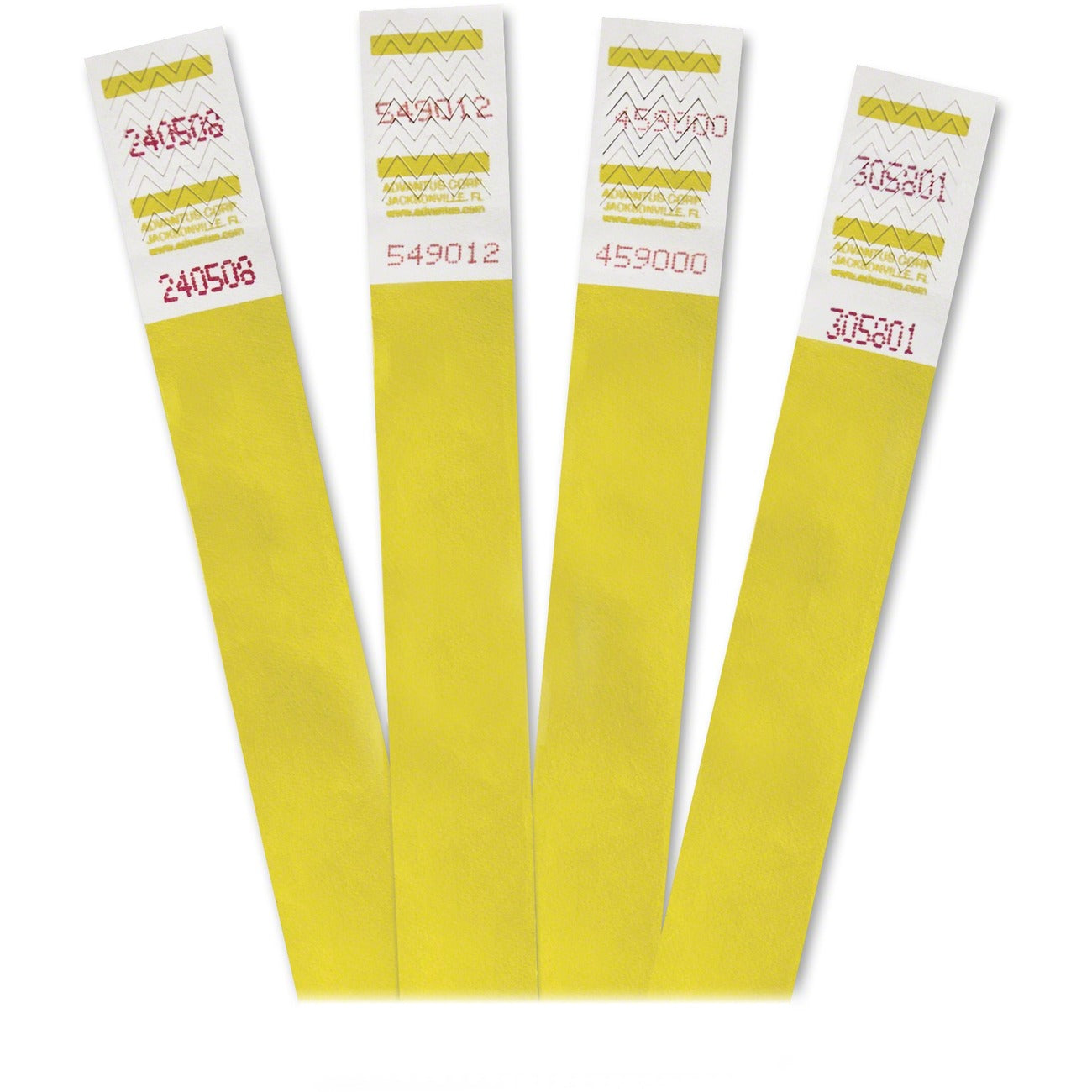 Advantus Lanyards Wristband 5Cpk Yl
