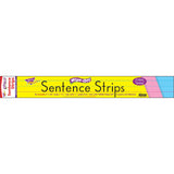 Trend 24" Multicolor Wipe-Off Sentence Strips
