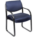 Guest Chair Blue Fabric
