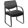Guest Chair Black Fabric