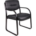 Side Chair Blk Lthr Blk